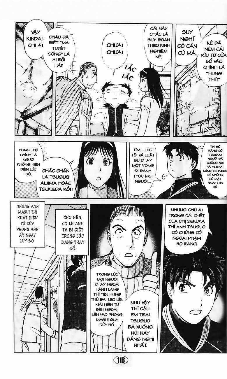 Thám Tử Kindaichi - Phần 2 Chapter 43 trang 10