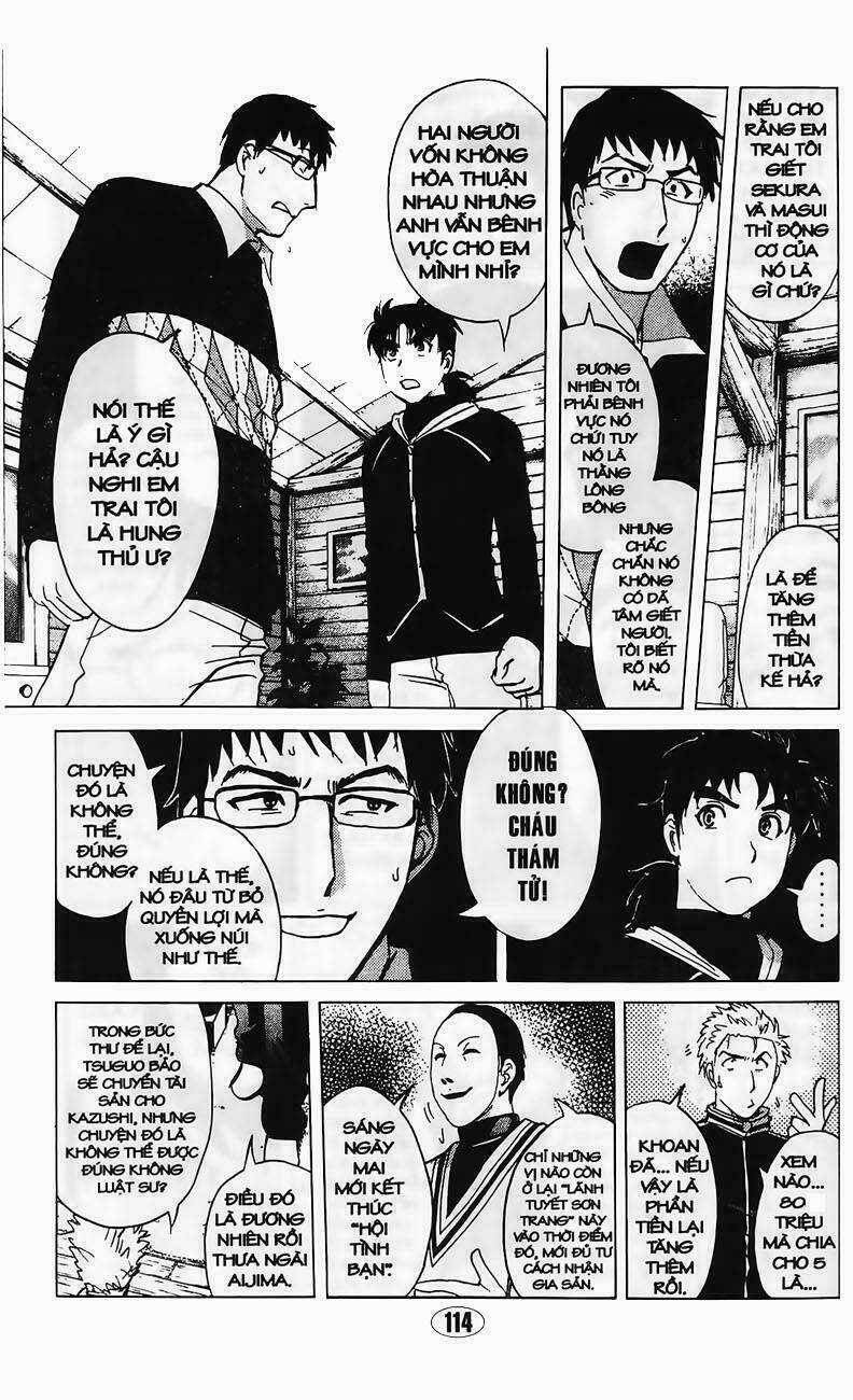 Thám Tử Kindaichi - Phần 2 Chapter 43 trang 6