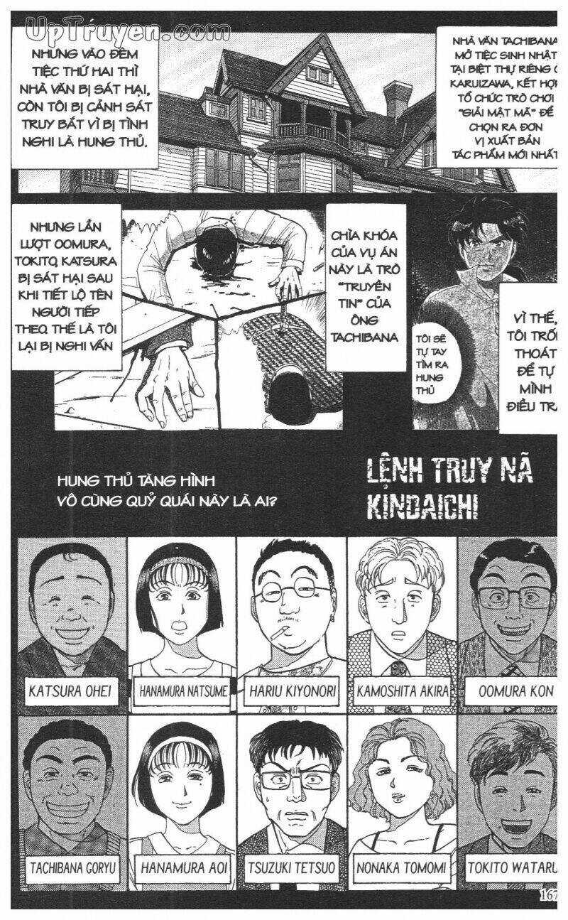 Thám Tử Kindaichi (Special Edition) Chapter 10 trang 169