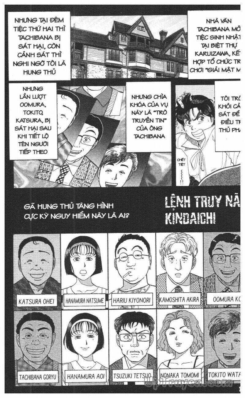 Thám Tử Kindaichi (Special Edition) Chapter 10 trang 191