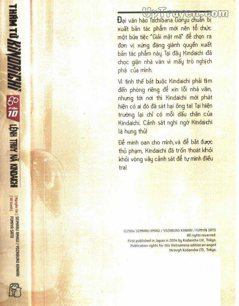 Thám Tử Kindaichi (Special Edition) Chapter 10 trang 2