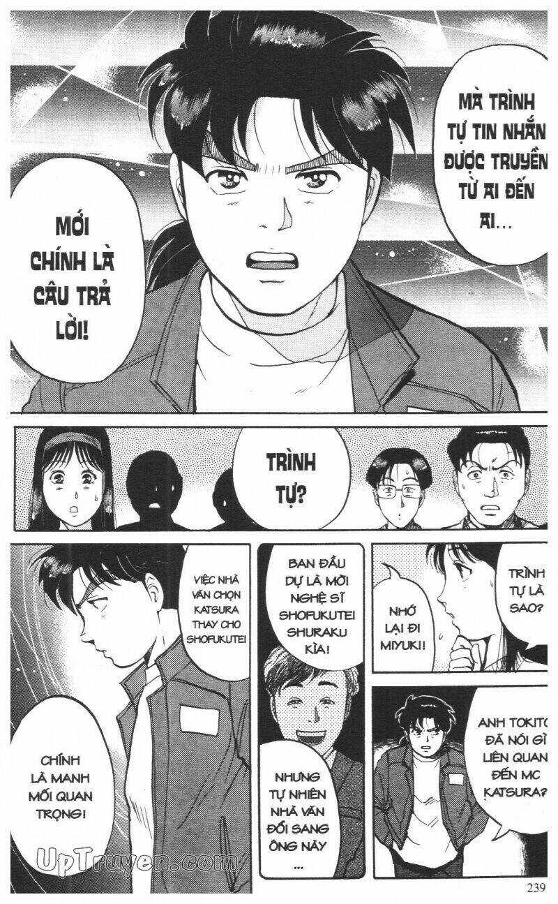 Thám Tử Kindaichi (Special Edition) Chapter 10 trang 241