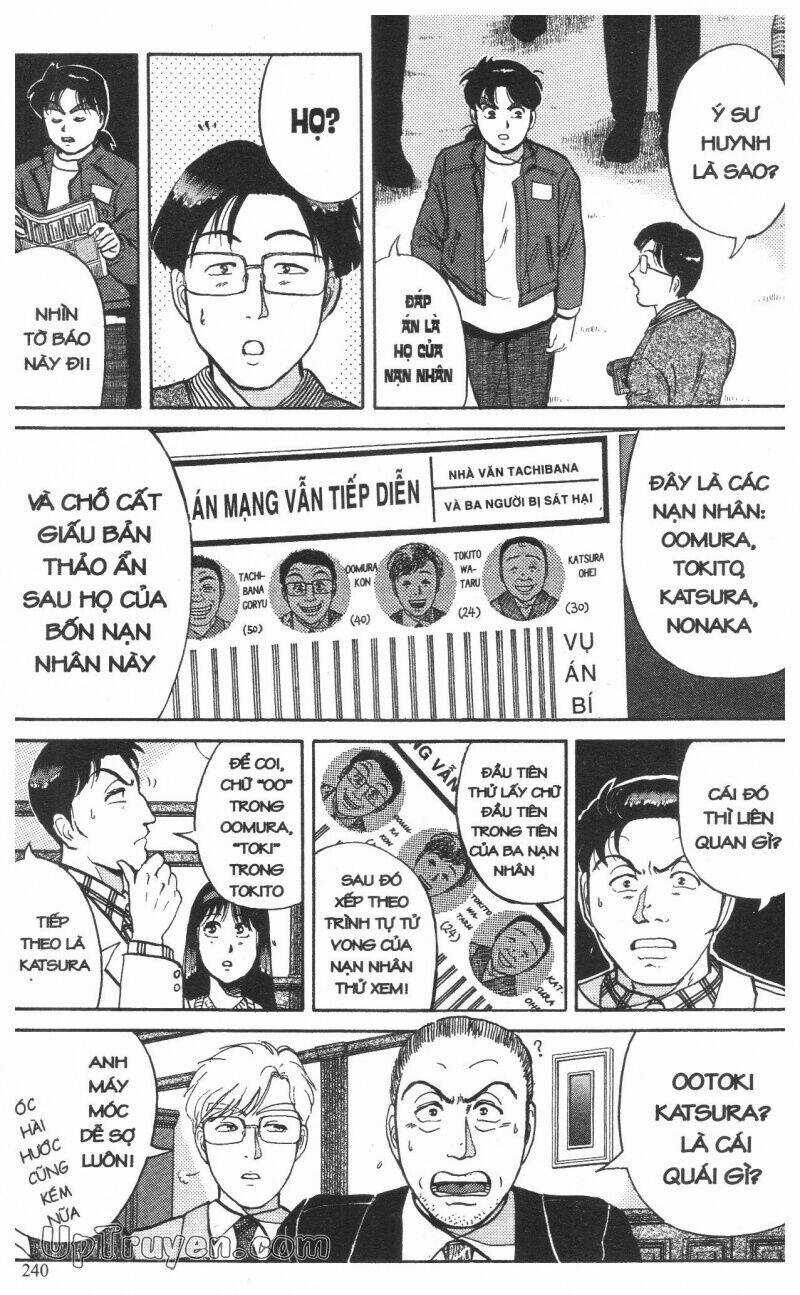 Thám Tử Kindaichi (Special Edition) Chapter 10 trang 242