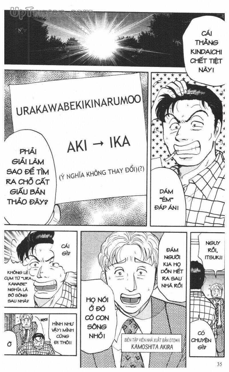 Thám Tử Kindaichi (Special Edition) Chapter 10 trang 37