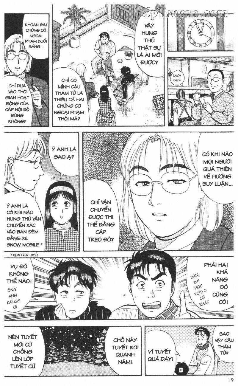 Thám Tử Kindaichi (Special Edition) Chapter 11 trang 161