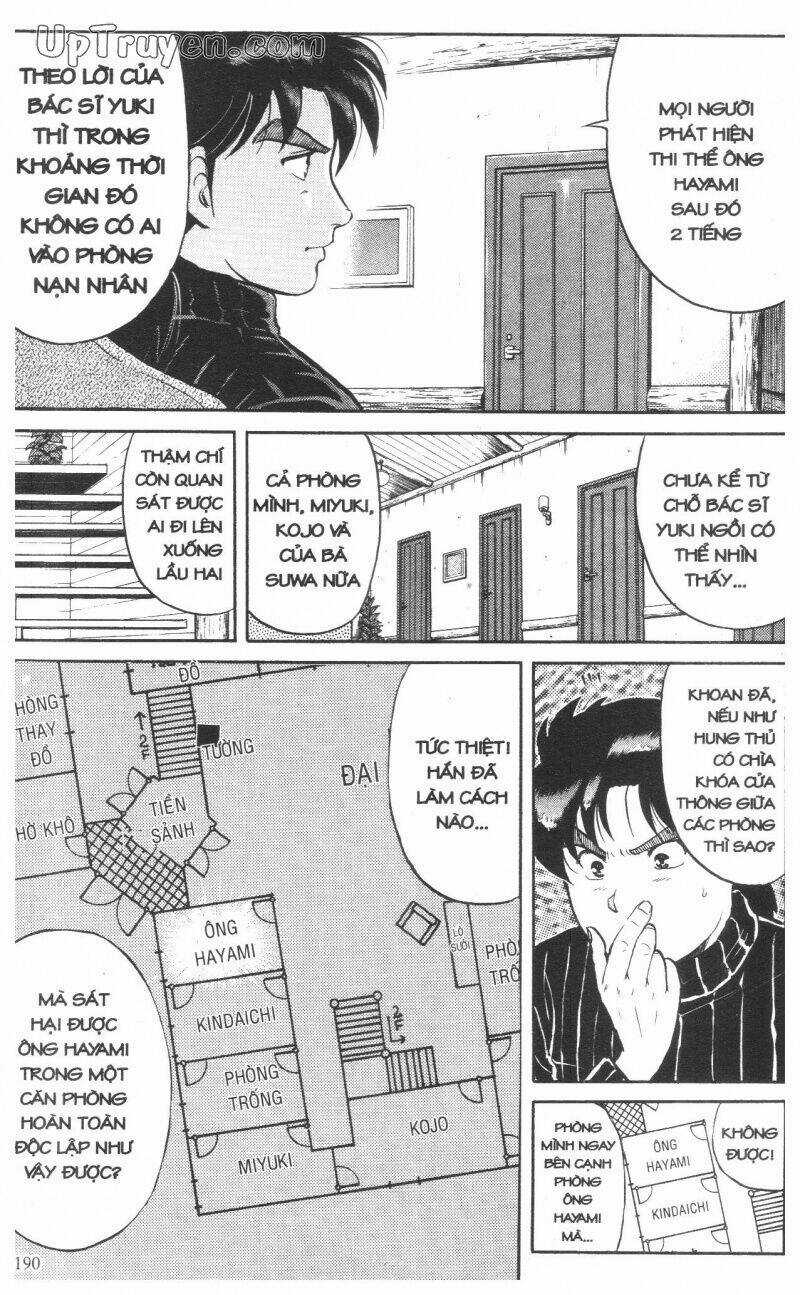 Thám Tử Kindaichi (Special Edition) Chapter 11 trang 192