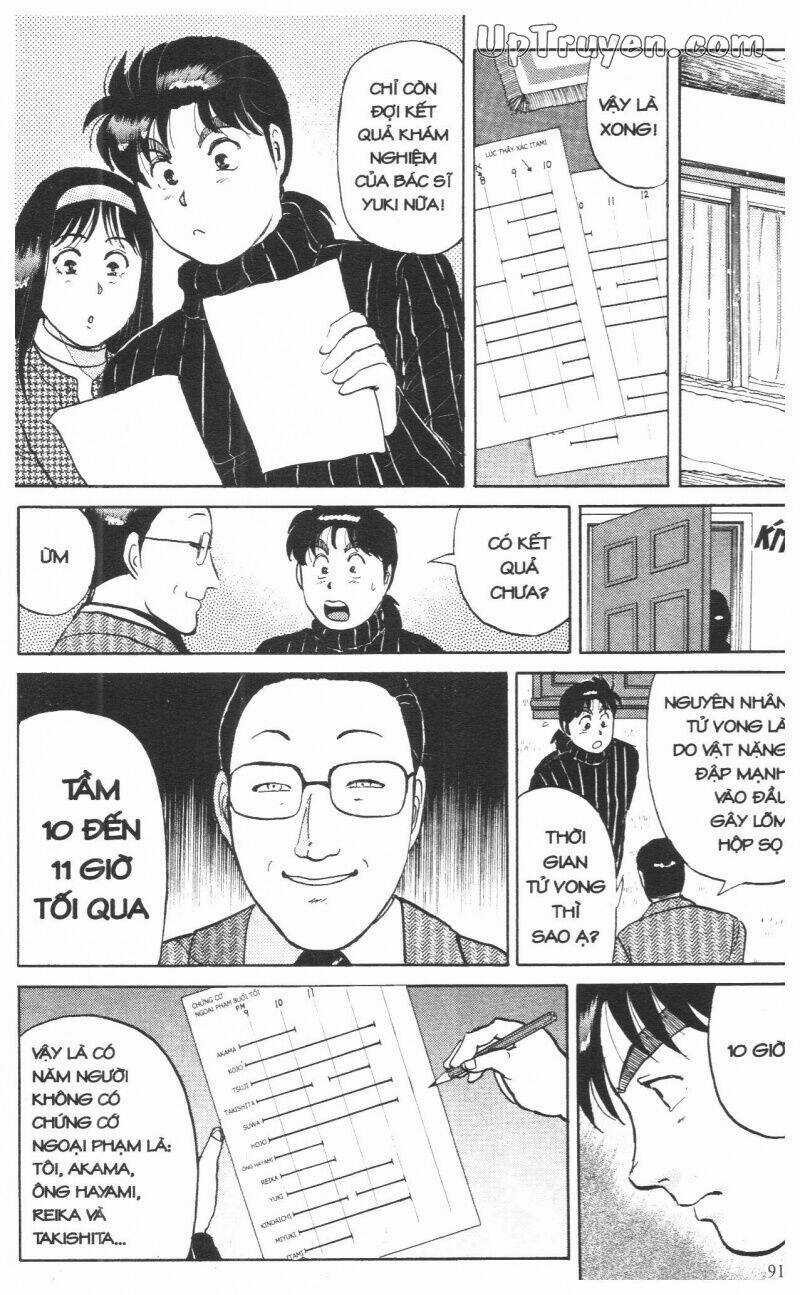 Thám Tử Kindaichi (Special Edition) Chapter 11 trang 93