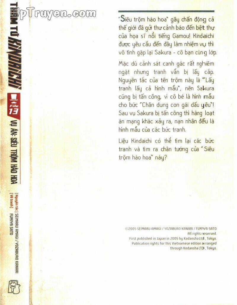 Thám Tử Kindaichi (Special Edition) Chapter 13 trang 2