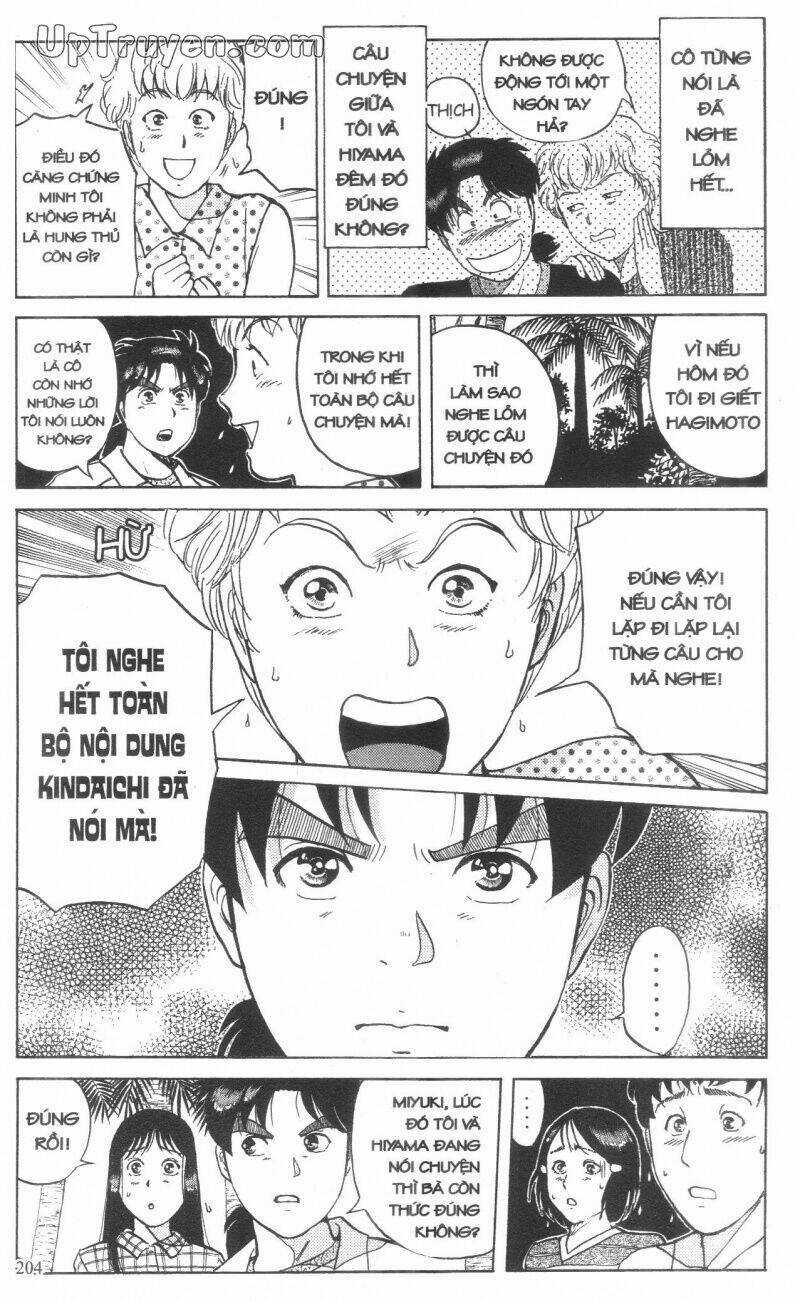 Thám Tử Kindaichi (Special Edition) Chapter 14 trang 206