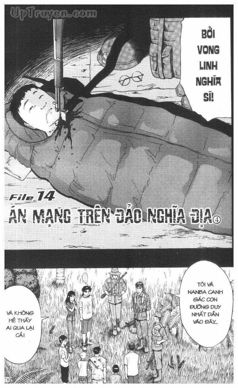 Thám Tử Kindaichi (Special Edition) Chapter 14 trang 80