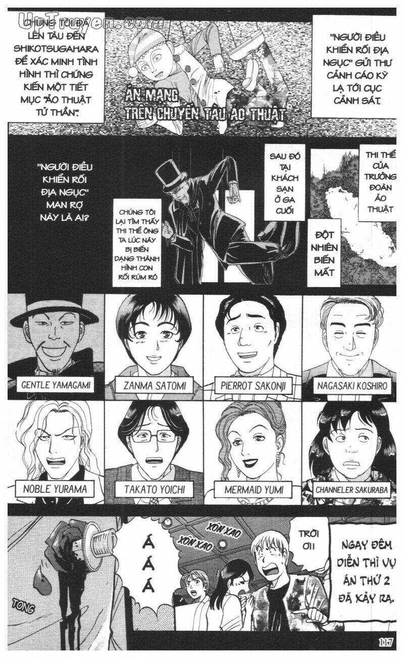 Thám Tử Kindaichi (Special Edition) Chapter 15 trang 119