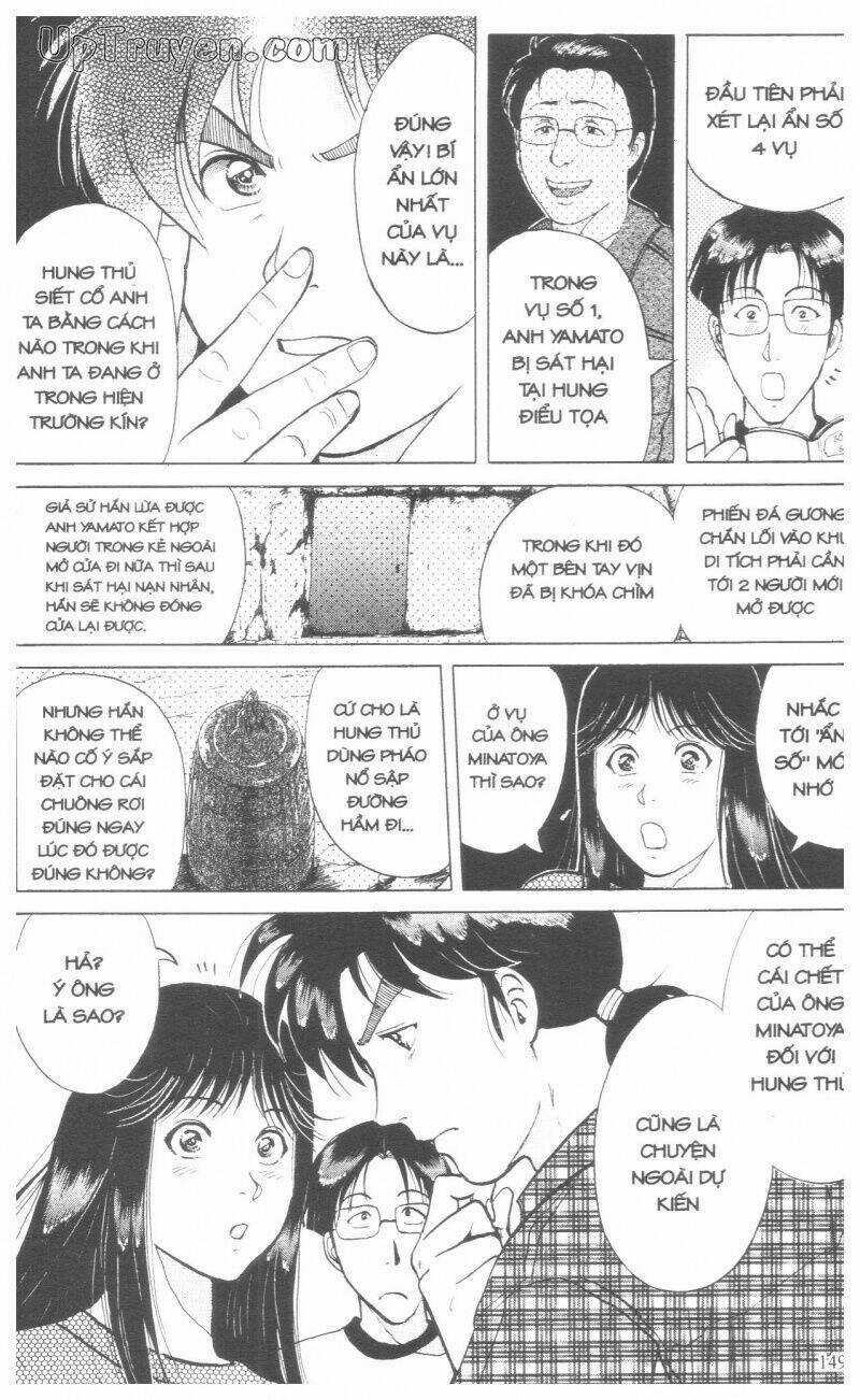 Thám Tử Kindaichi (Special Edition) Chapter 18 trang 155