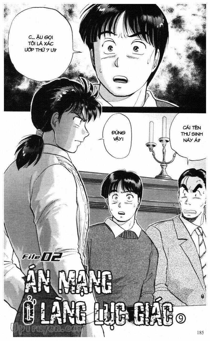 Thám Tử Kindaichi (Special Edition) Chapter 2 trang 187