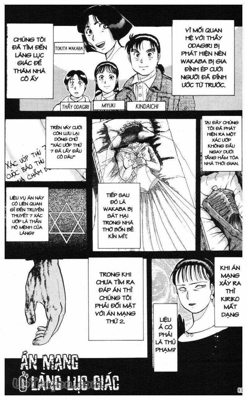 Thám Tử Kindaichi (Special Edition) Chapter 2 trang 83