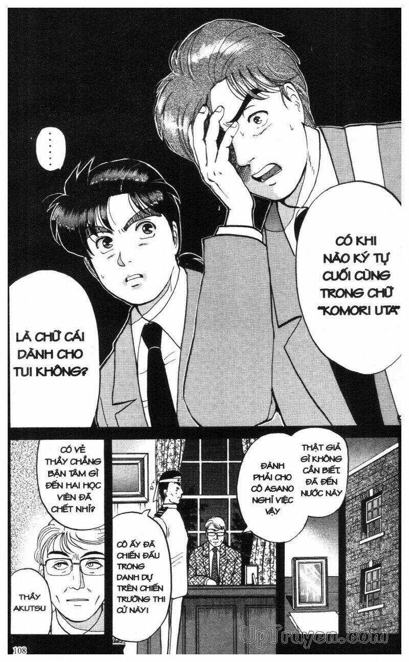 Thám Tử Kindaichi (Special Edition) Chapter 8 trang 110