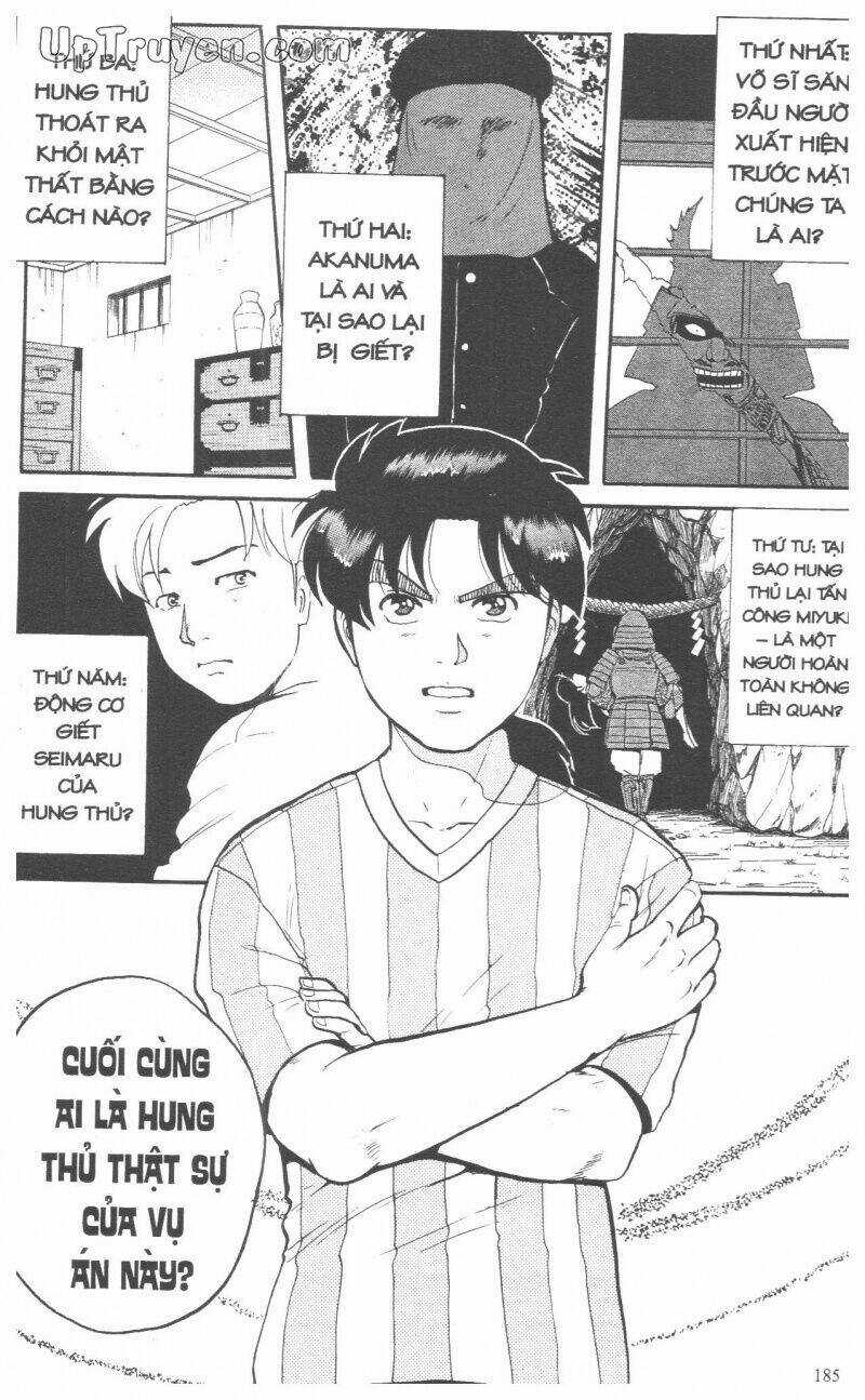 Thám Tử Kindaichi (Special Edition) Chapter 9 trang 187