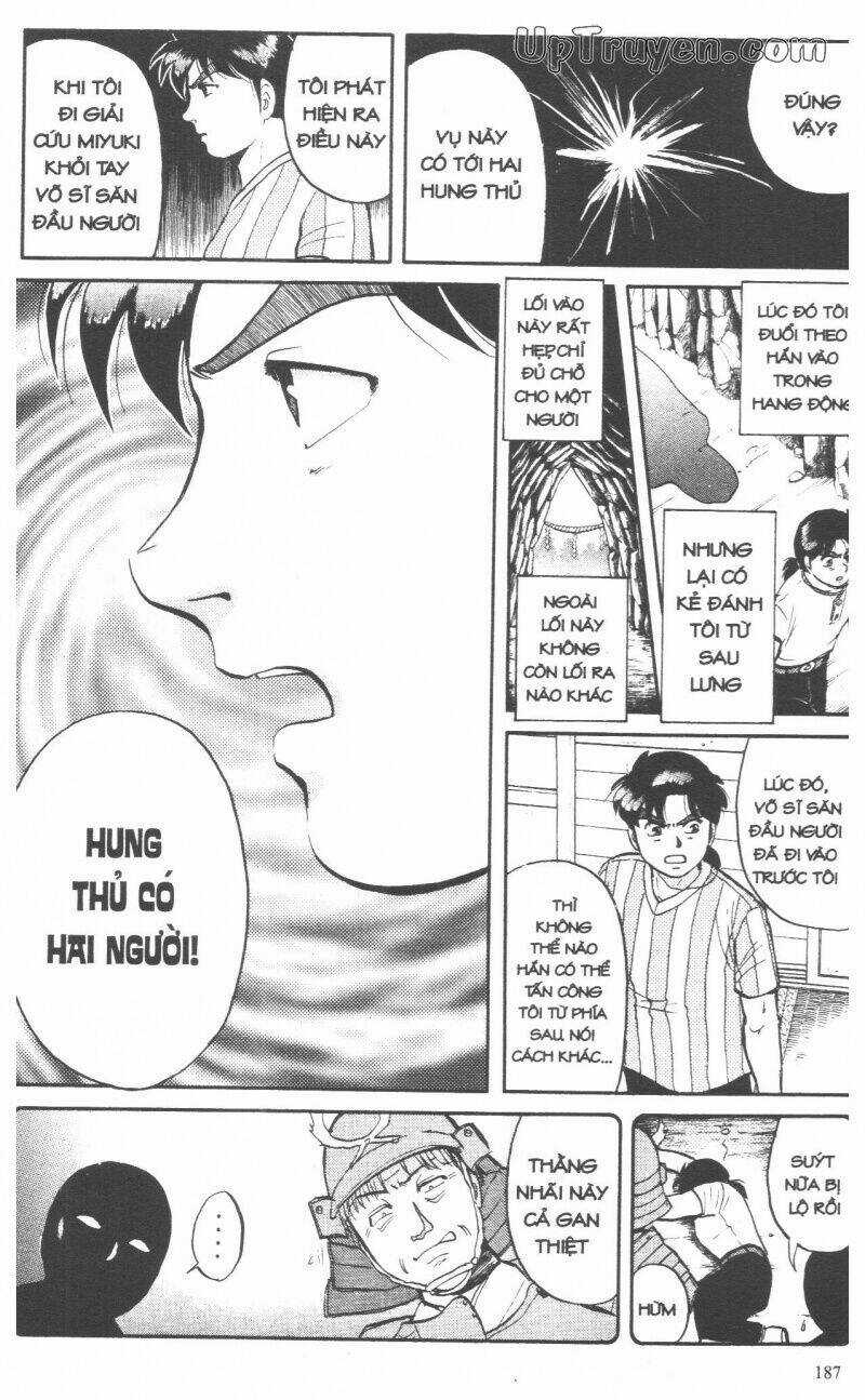 Thám Tử Kindaichi (Special Edition) Chapter 9 trang 189