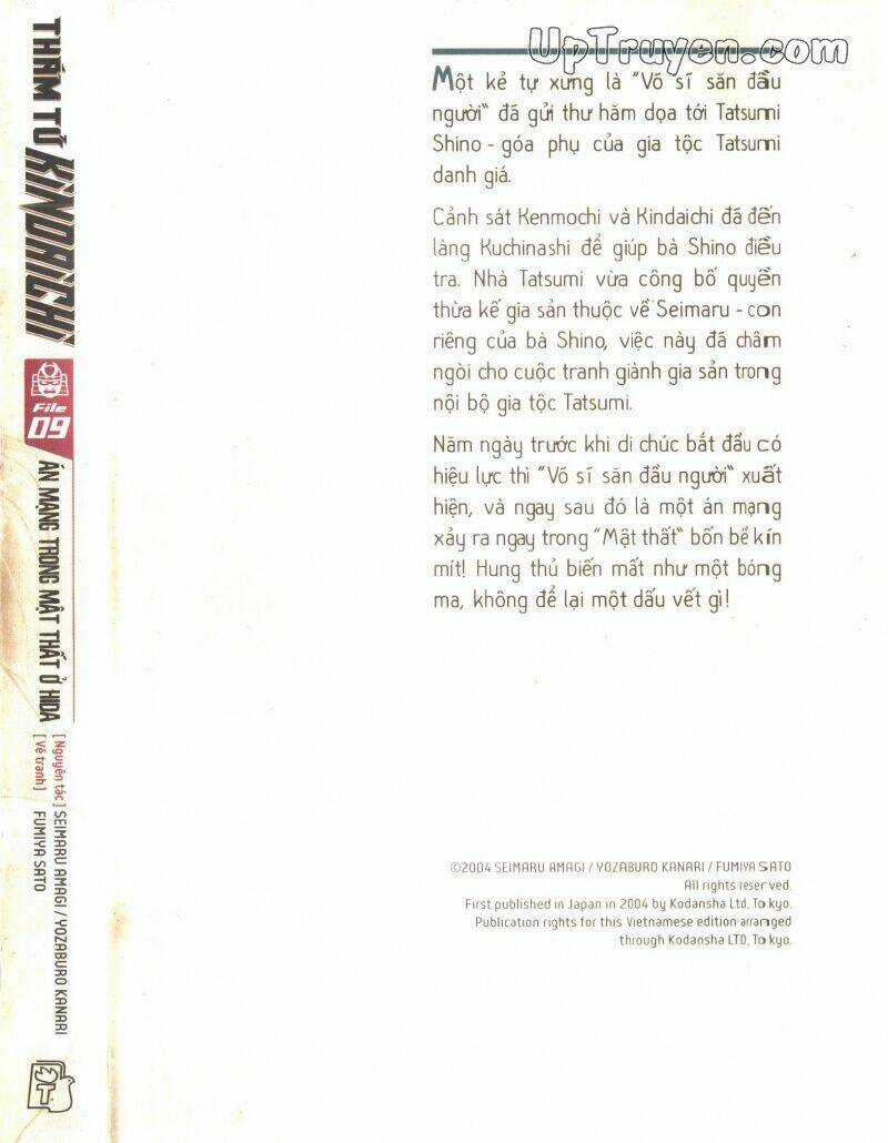 Thám Tử Kindaichi (Special Edition) Chapter 9 trang 2