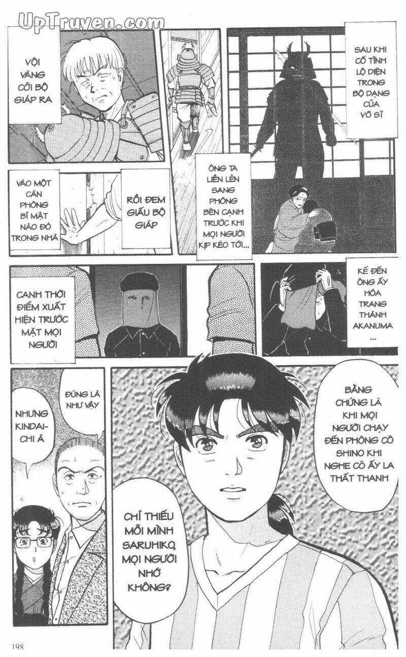 Thám Tử Kindaichi (Special Edition) Chapter 9 trang 200