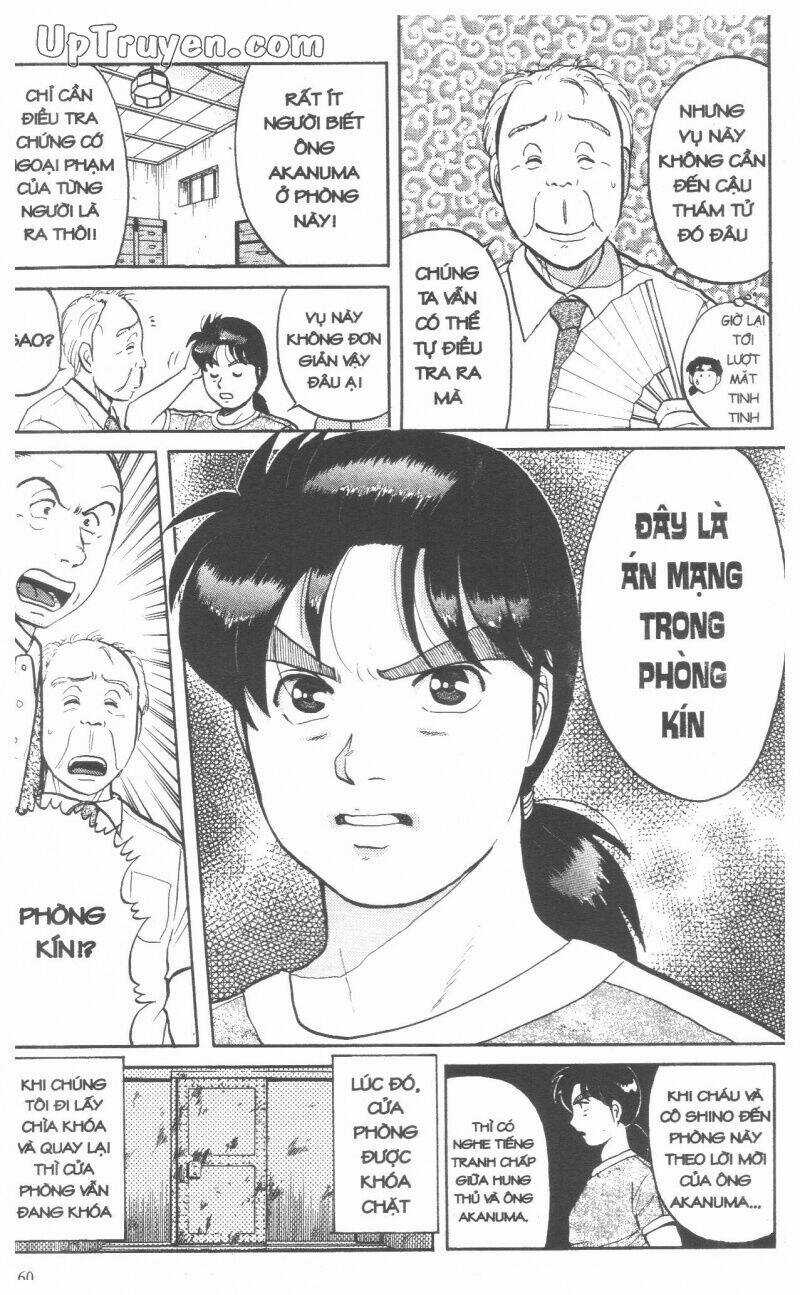 Thám Tử Kindaichi (Special Edition) Chapter 9 trang 62