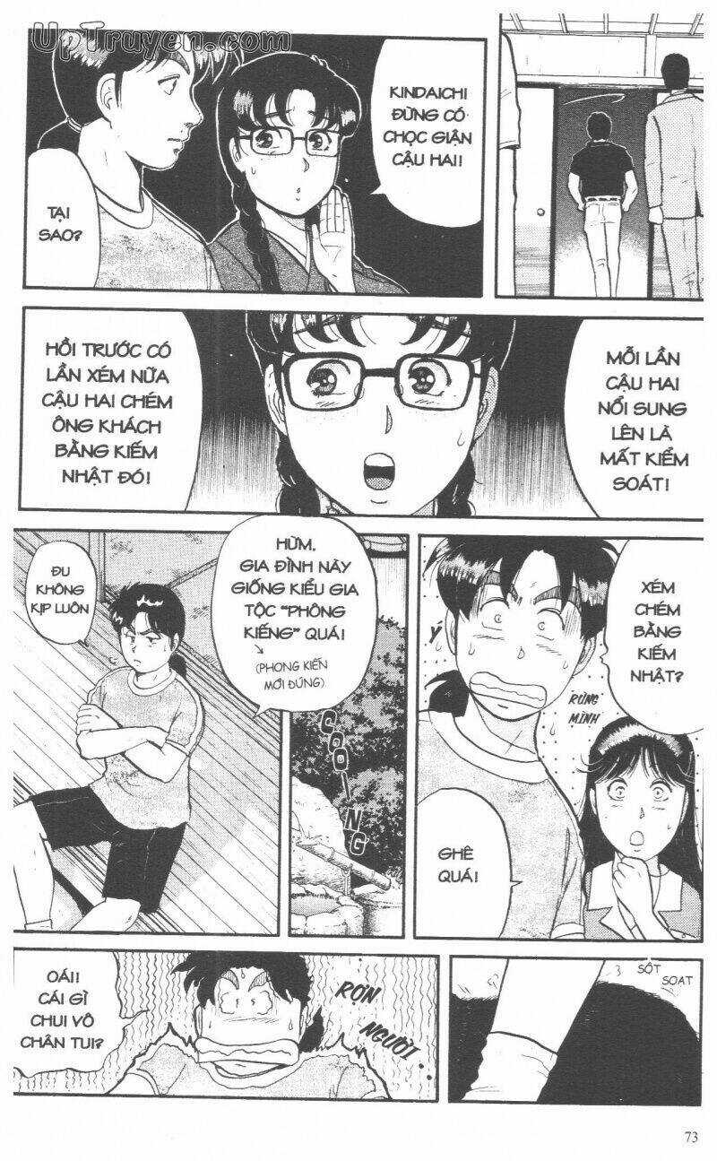 Thám Tử Kindaichi (Special Edition) Chapter 9 trang 75