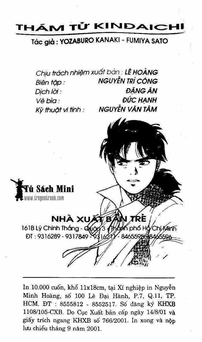 Thám Tử Kindaichi Chapter 1 trang 2