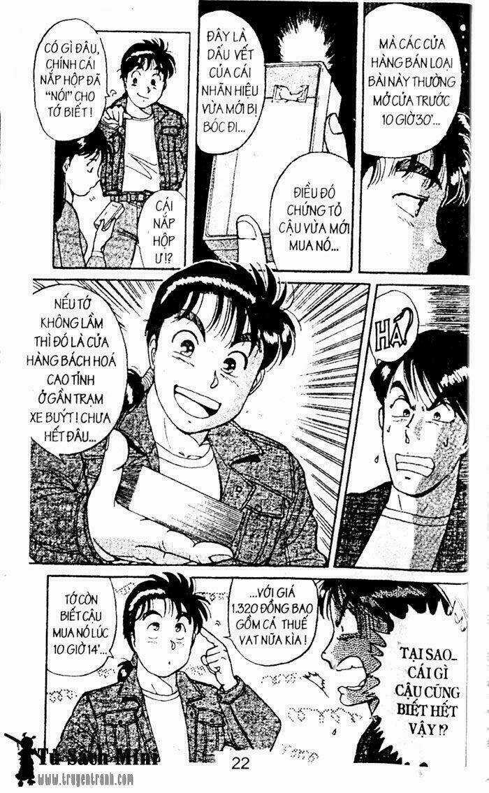 Thám Tử Kindaichi Chapter 1 trang 21