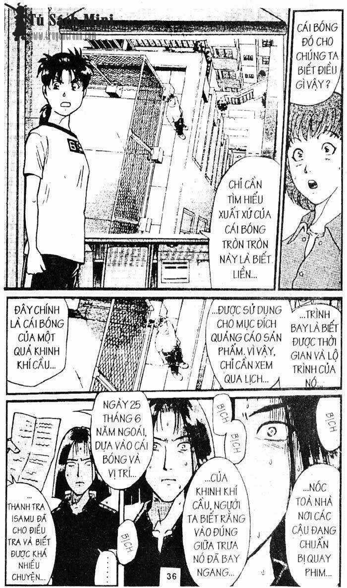 Thám Tử Kindaichi Chapter 121 trang 37