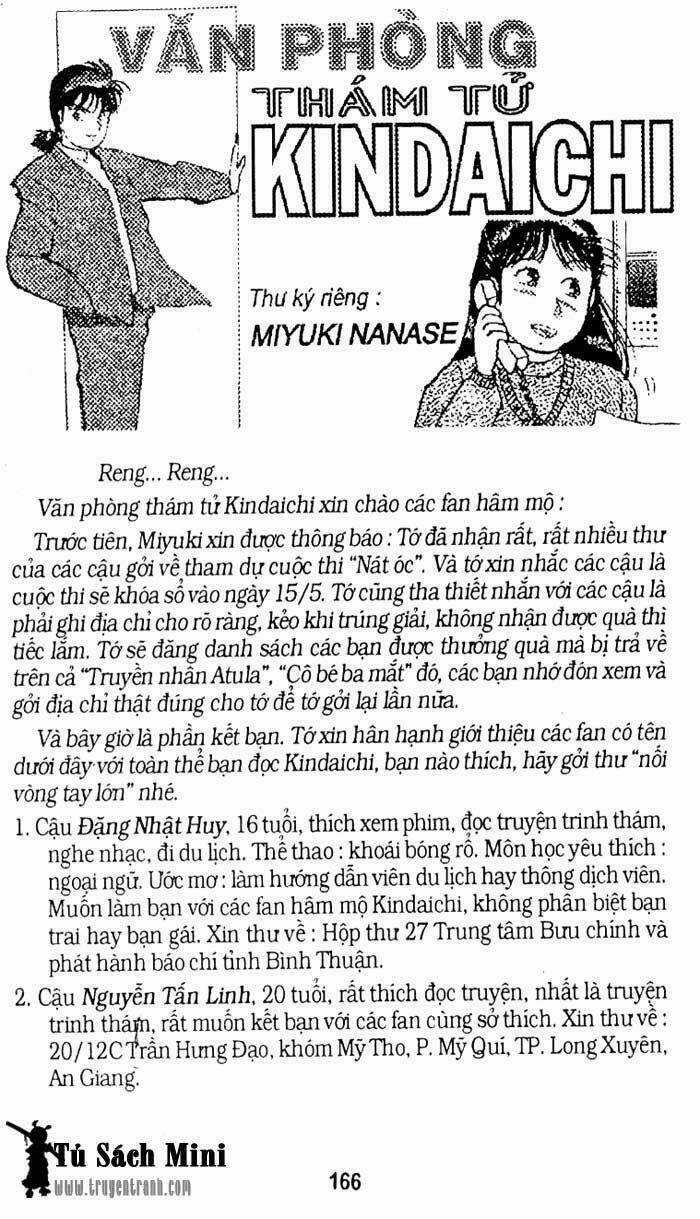 Thám Tử Kindaichi Chapter 124 trang 38