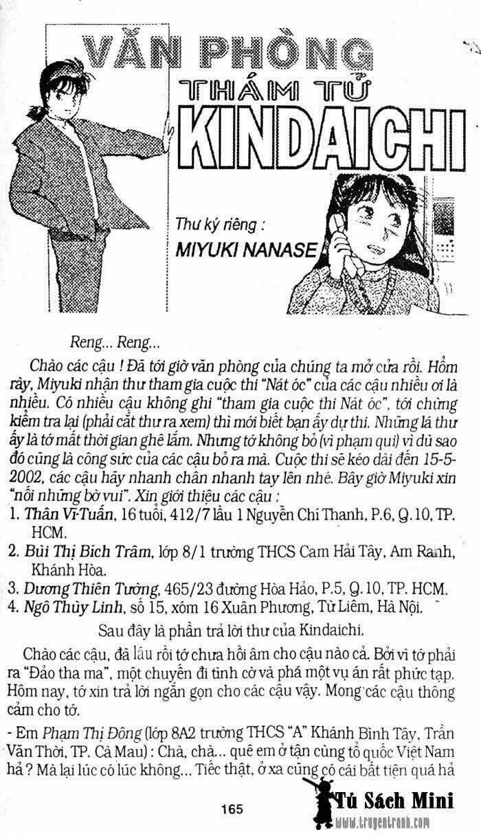 Thám Tử Kindaichi Chapter 128 trang 36