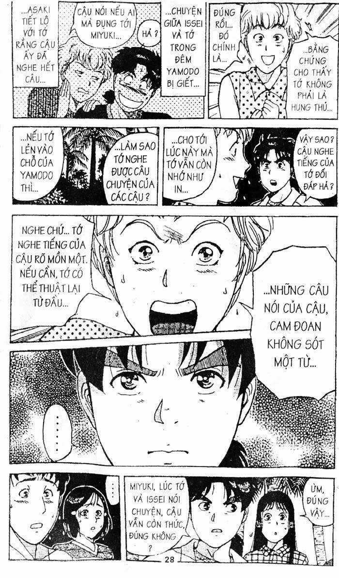 Thám Tử Kindaichi Chapter 129 trang 28