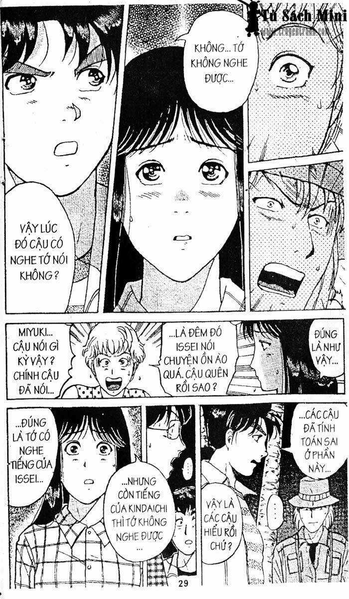 Thám Tử Kindaichi Chapter 129 trang 29