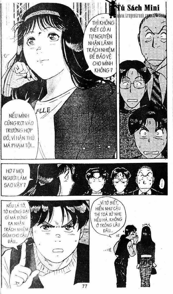 Thám Tử Kindaichi Chapter 130 trang 34