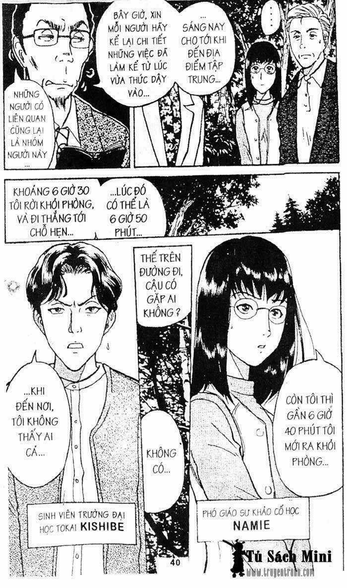 Thám Tử Kindaichi Chapter 133 trang 40