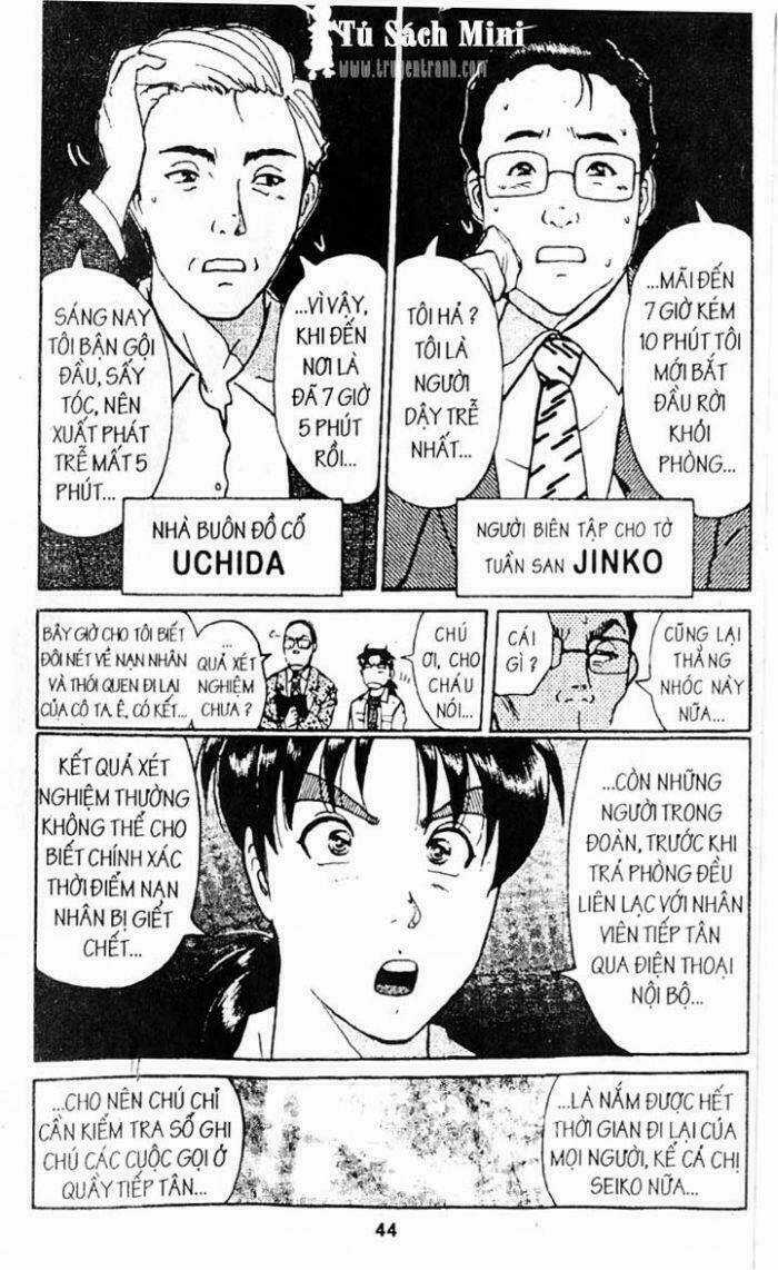 Thám Tử Kindaichi Chapter 134 trang 2