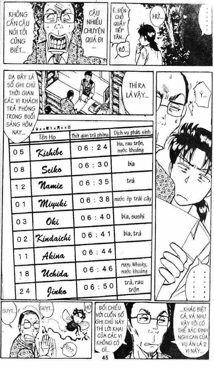 Thám Tử Kindaichi Chapter 134 trang 3