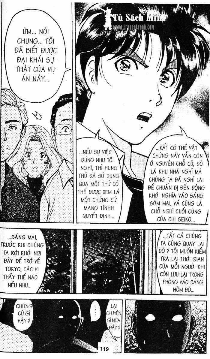 Thám Tử Kindaichi Chapter 135 trang 34