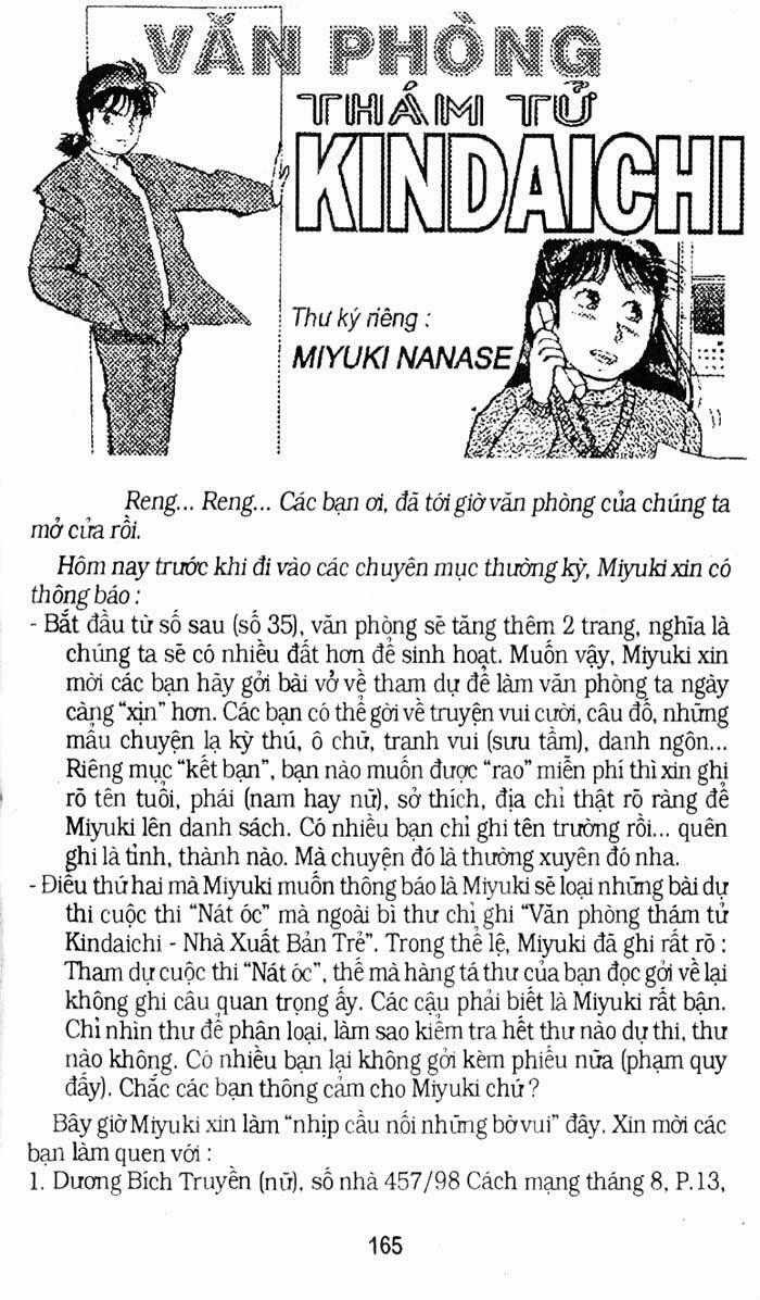 Thám Tử Kindaichi Chapter 136 trang 37