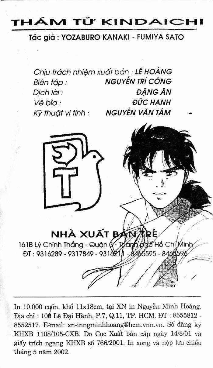 Thám Tử Kindaichi Chapter 137 trang 3