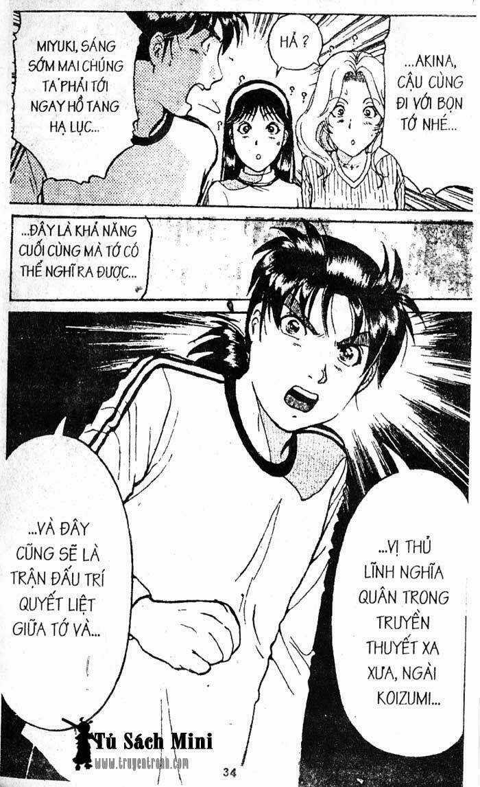Thám Tử Kindaichi Chapter 137 trang 35