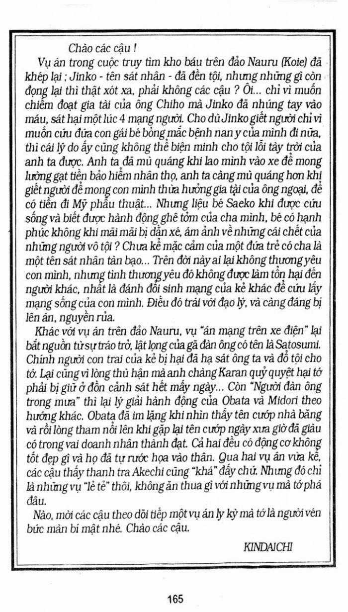 Thám Tử Kindaichi Chapter 140 trang 37