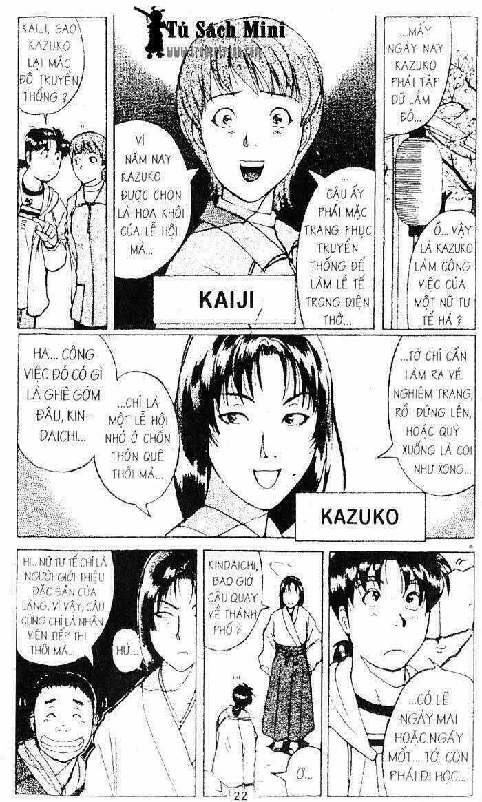 Thám Tử Kindaichi Chapter 141 trang 23