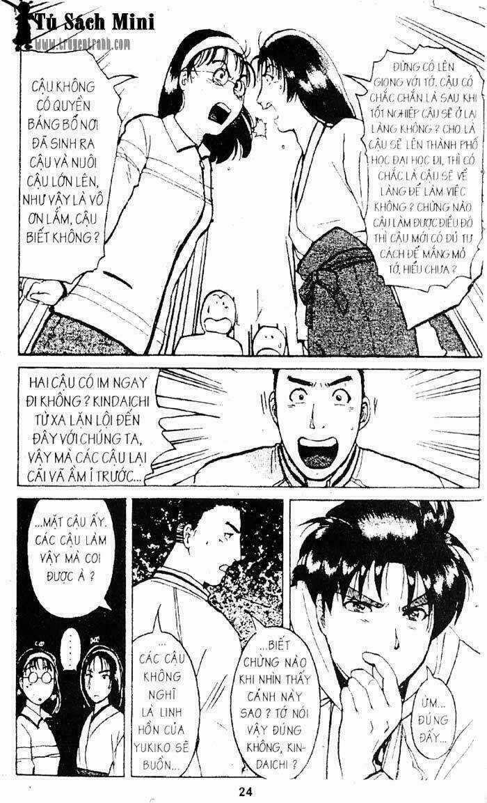 Thám Tử Kindaichi Chapter 141 trang 25