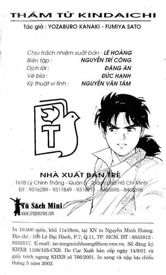 Thám Tử Kindaichi Chapter 141 trang 3