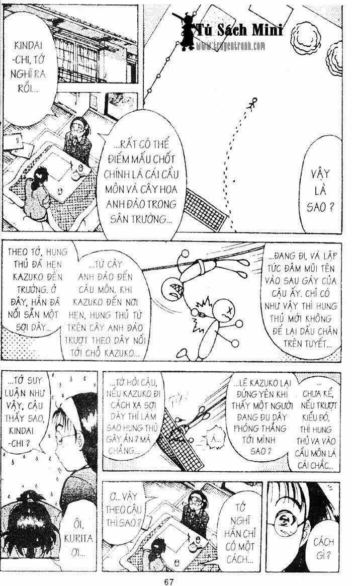 Thám Tử Kindaichi Chapter 142 trang 25