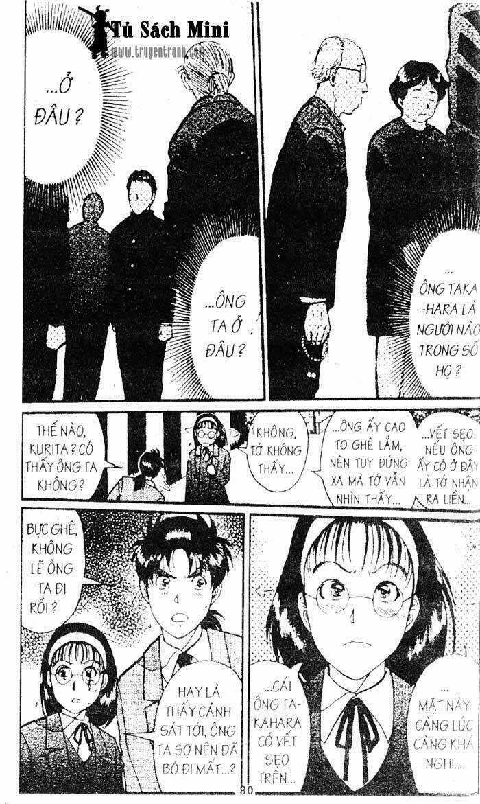 Thám Tử Kindaichi Chapter 142 trang 38