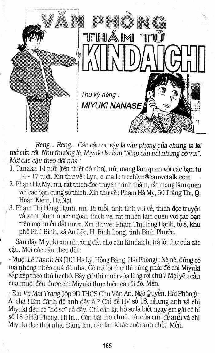 Thám Tử Kindaichi Chapter 144 trang 36