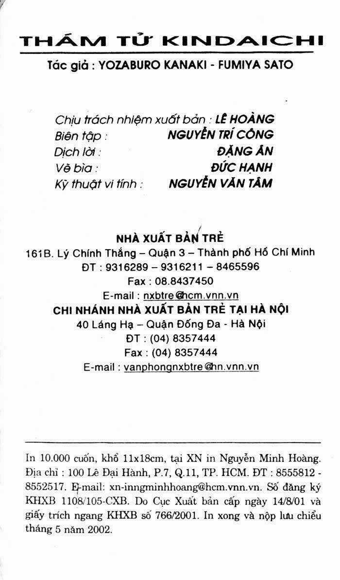 Thám Tử Kindaichi Chapter 145 trang 3