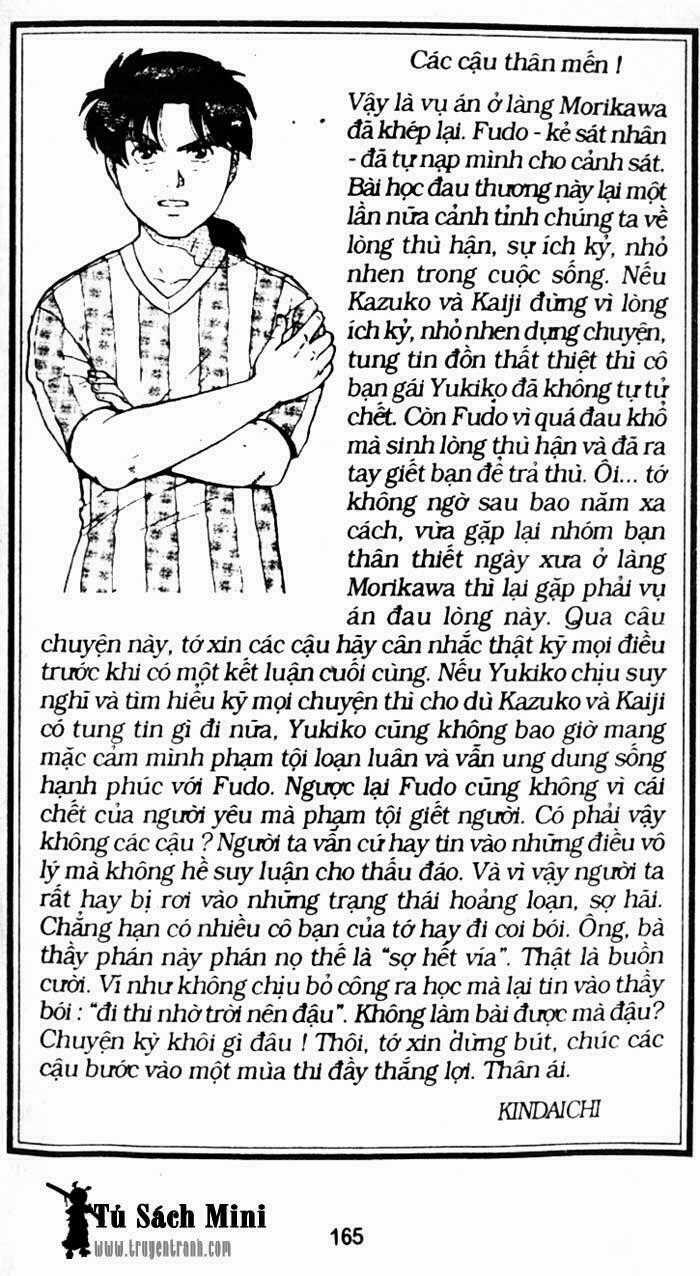 Thám Tử Kindaichi Chapter 148 trang 36