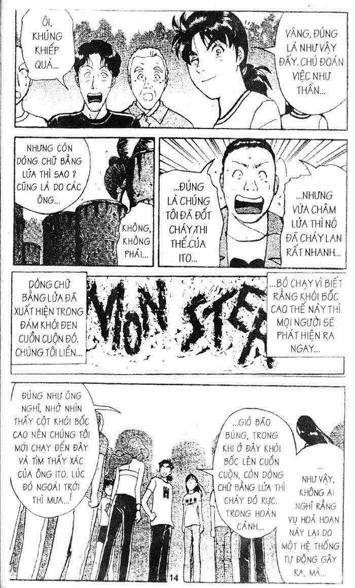 Thám Tử Kindaichi Chapter 149 trang 15